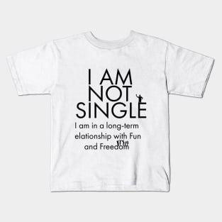 Words are Magic: Single man Kids T-Shirt